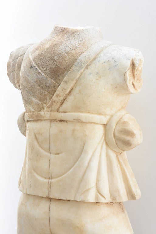 Large Marble Torso of Diana after the Roman Antique 1