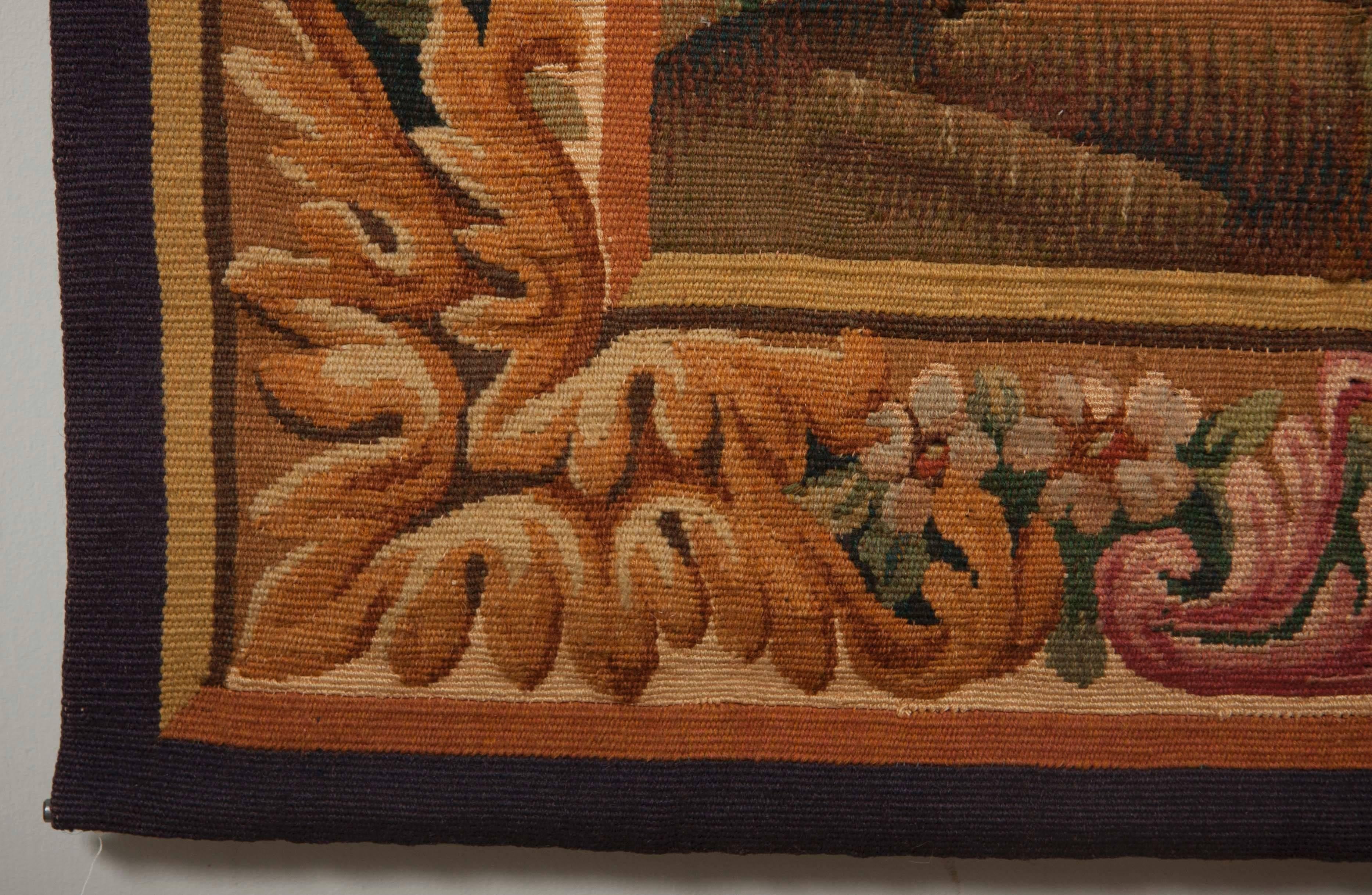 French Aubusson Tapestry, Late 18th Century 6