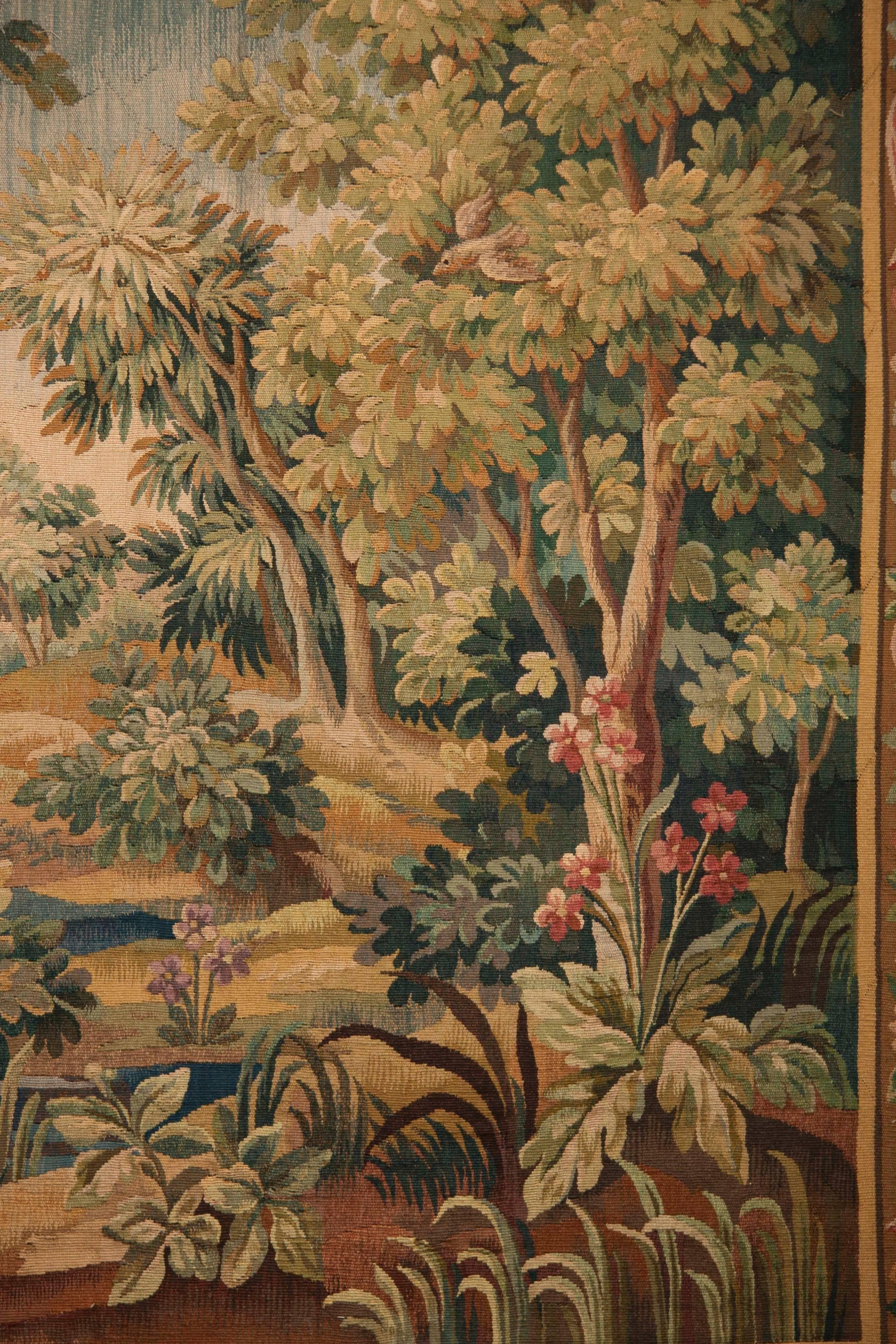 French Aubusson Tapestry, Late 18th Century 3