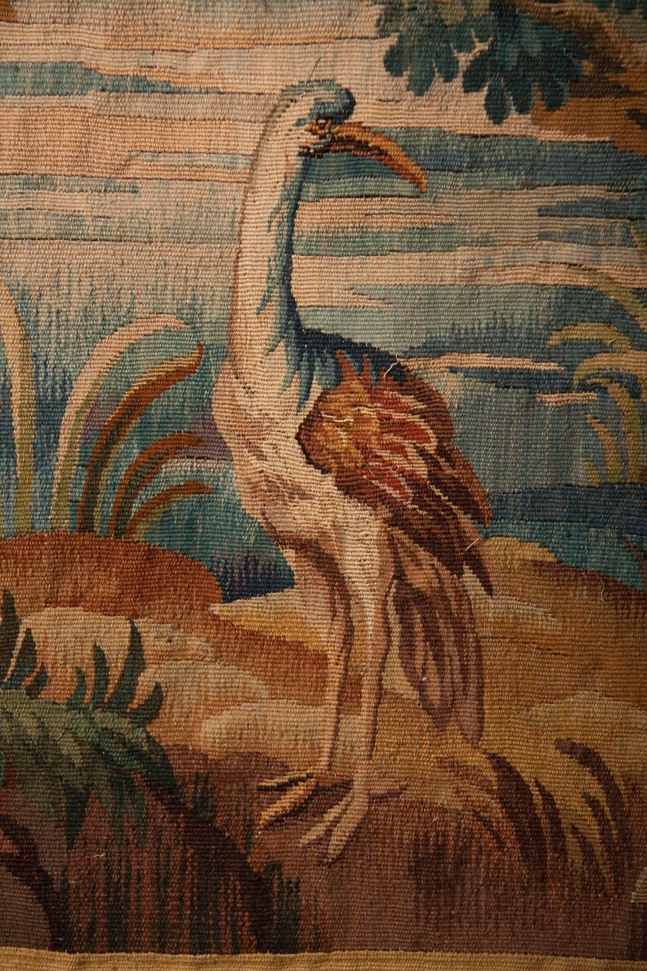 French Aubusson Tapestry, Late 18th Century 4
