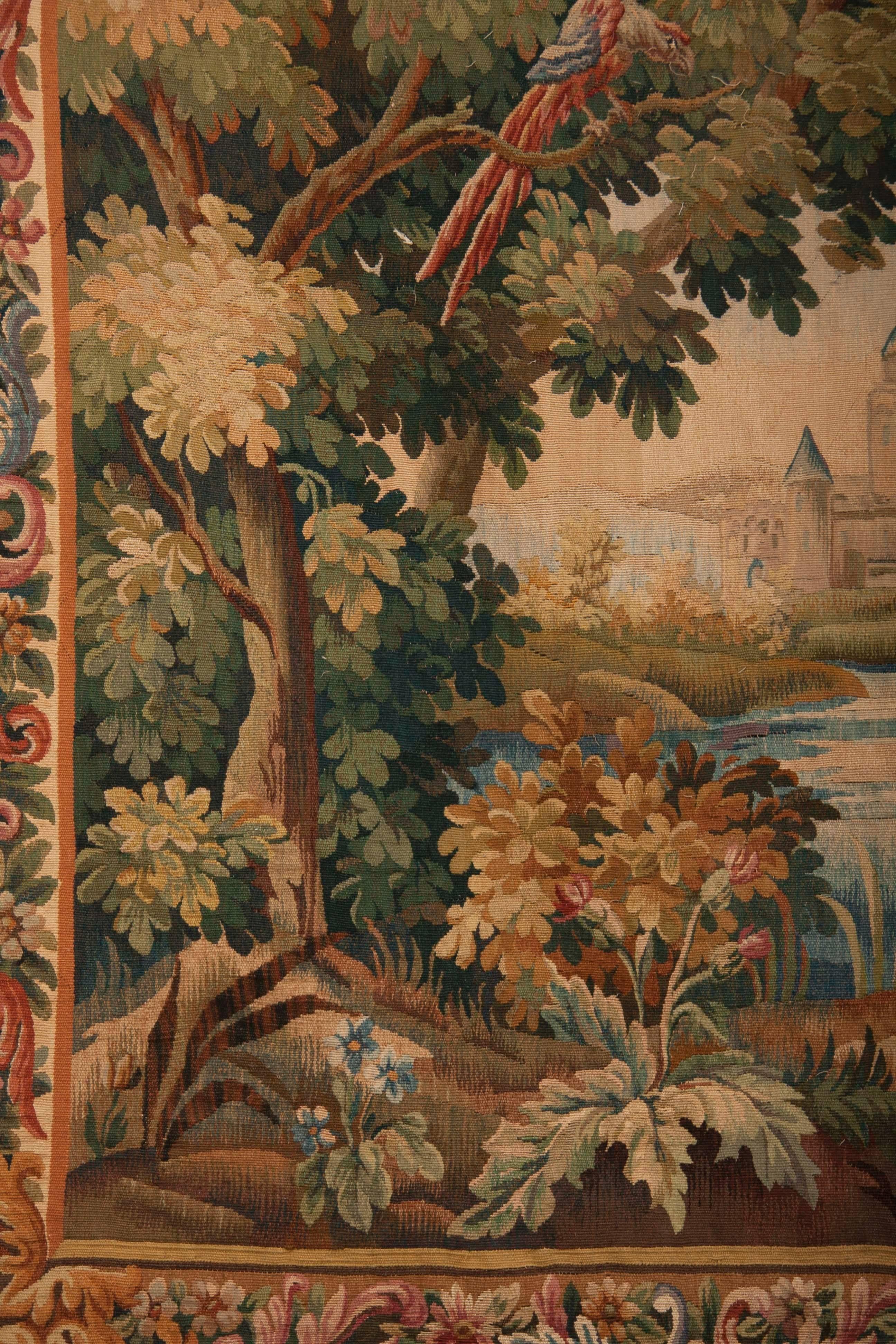 French Aubusson Tapestry, Late 18th Century 1