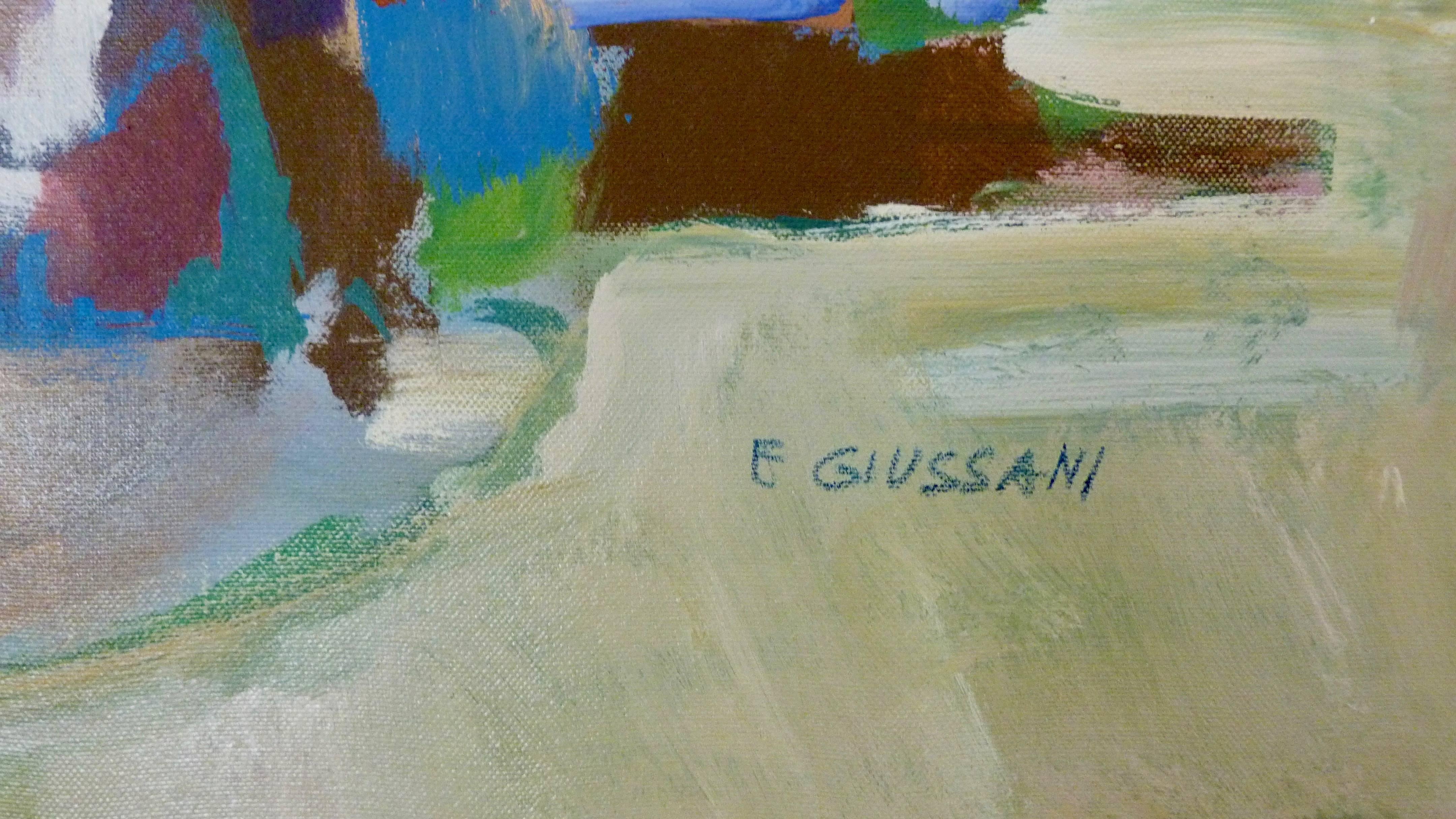 Enrico Giussani „Italiener, Gorgonzola 1938“ „Colori Di Luino“ 1972 im Angebot 1