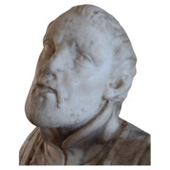 Marble Sculpture of a Saint, Late 17th Century