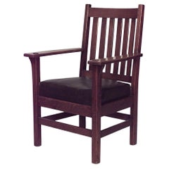 American Mission Oak Arm Chair