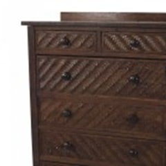 American Rustic Mission Dark Oak Chest