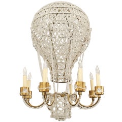 Bagues French Mid-Century Hot Air Balloon Chandelier