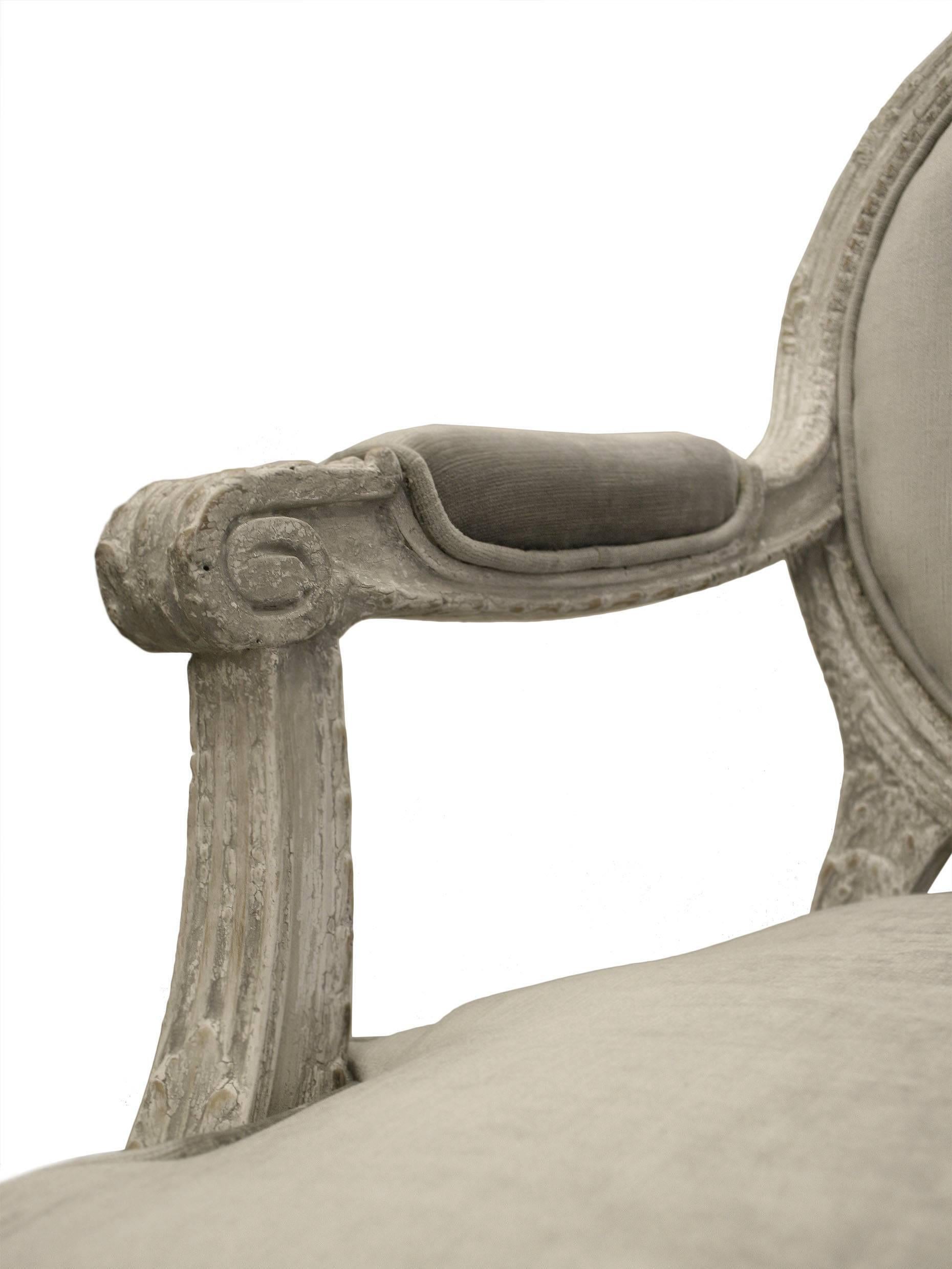 Pair of Italian Piedmontese, circa 1785 Open Armchairs 2