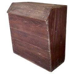 19. Jahrhundert Grain Bin Konsolentisch