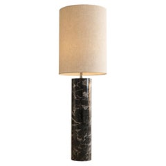 1960s Portoro Marble Architectural Sculptural Minimalist Robert Sonneman Lamp