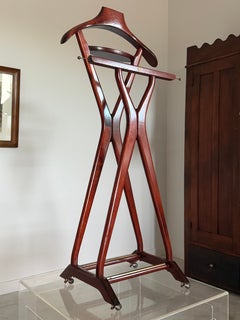 Ico Parisi Mahogany Clothing Valet Fratelli Reguitti Italian Midcentury Modern