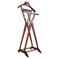 Ico Parisi Mahogany Clothing Valet Fratelli Reguitti Italian Midcentury Modern