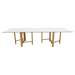Table de salle à manger pliante Maria de Bruno Mathsson pour Firma Karl Mathsson