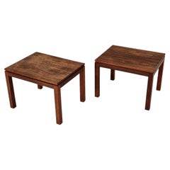 Side tables in rosewood, Denmark, 1960s, set of 2