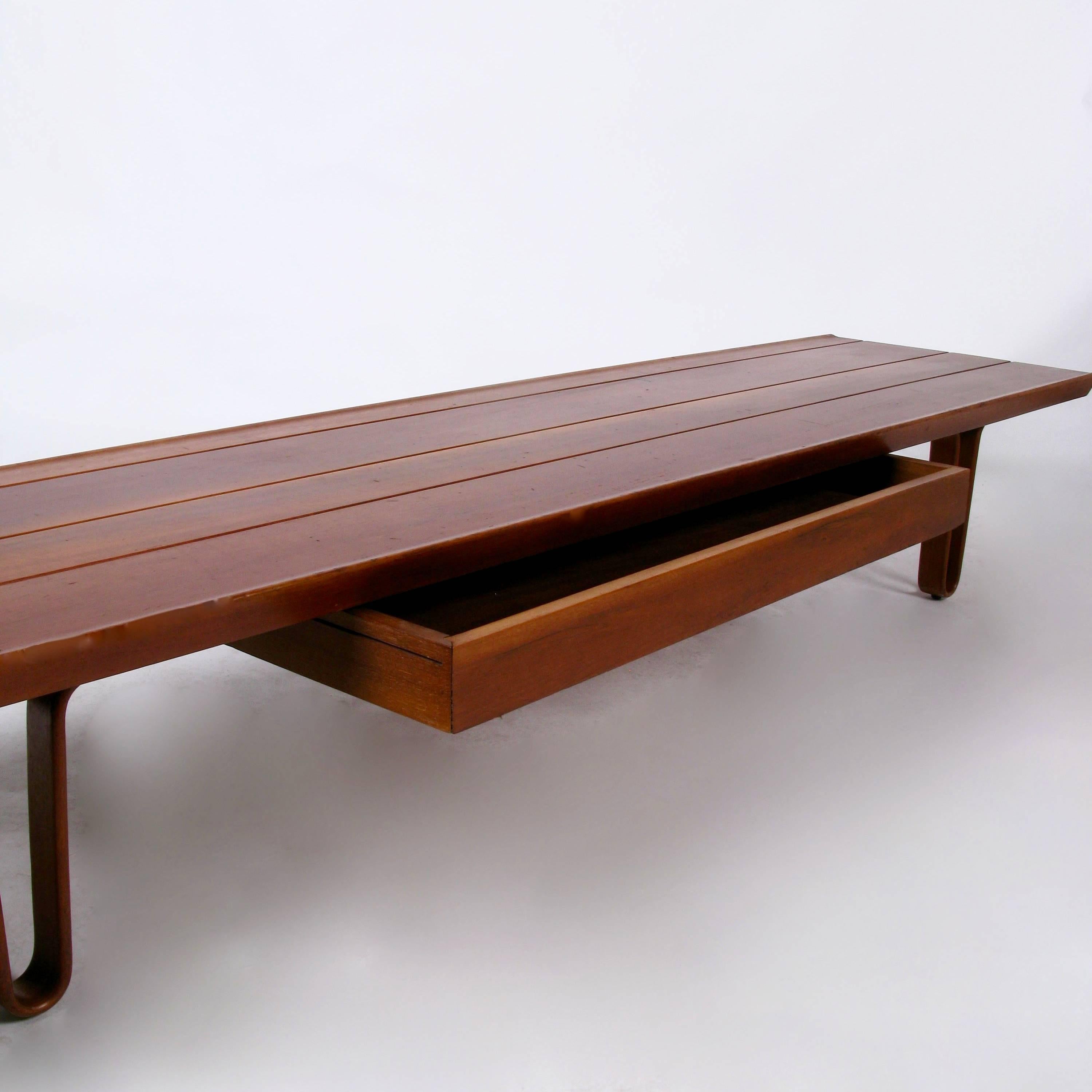 Long John Bench by Edward Wormley In Excellent Condition For Sale In Atlanta, GA