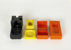 Six-Piece Ceramic Desk Set by Pierre Cardin