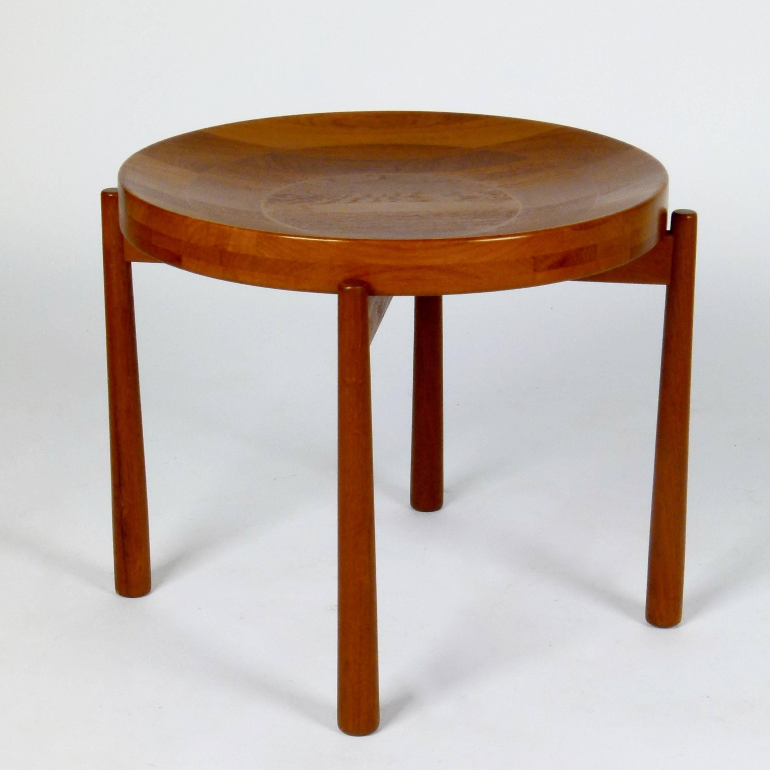 Mid-20th Century DUX Flip-Top Occasional Table