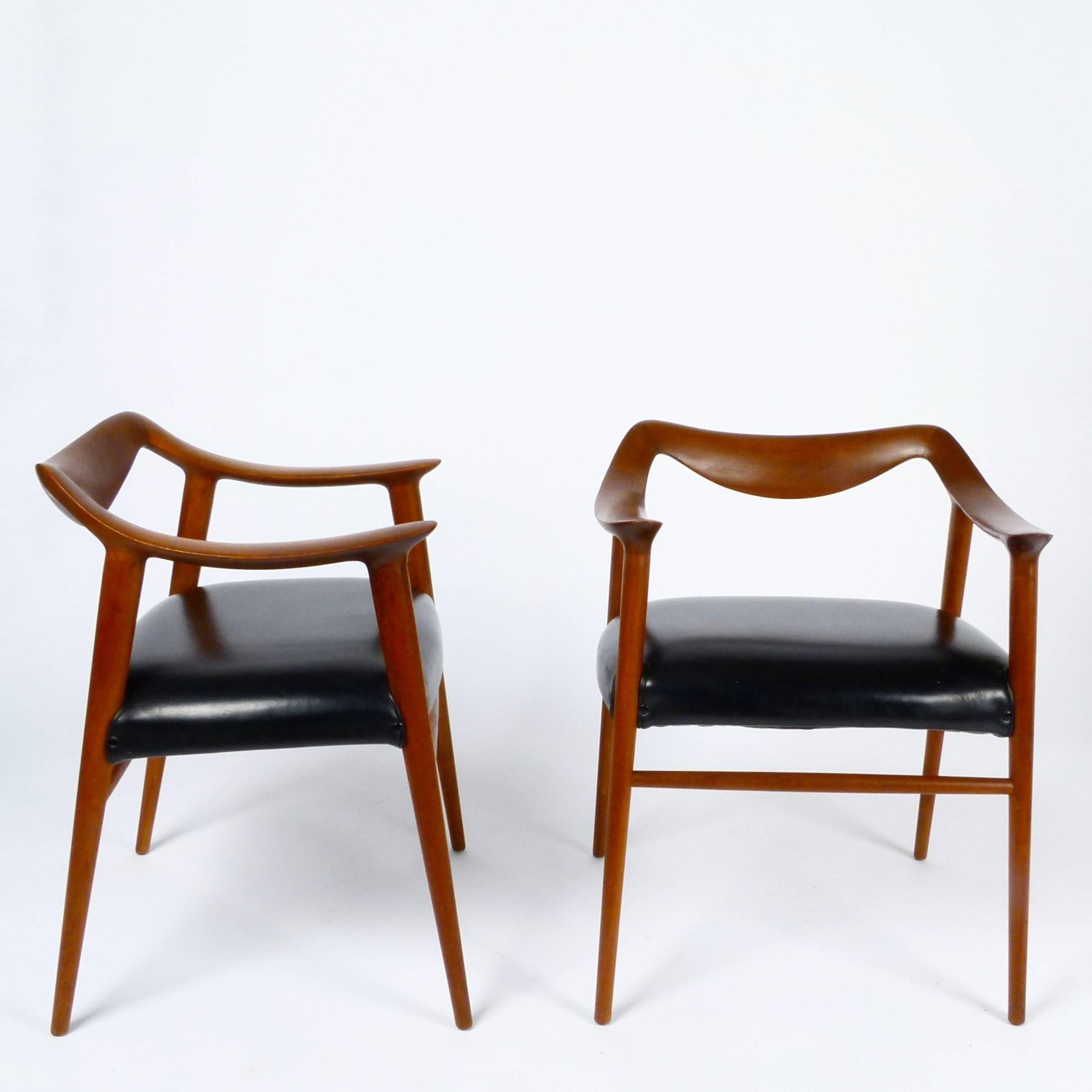 Norwegian Pair of Relling & Rastad Bambi Chairs