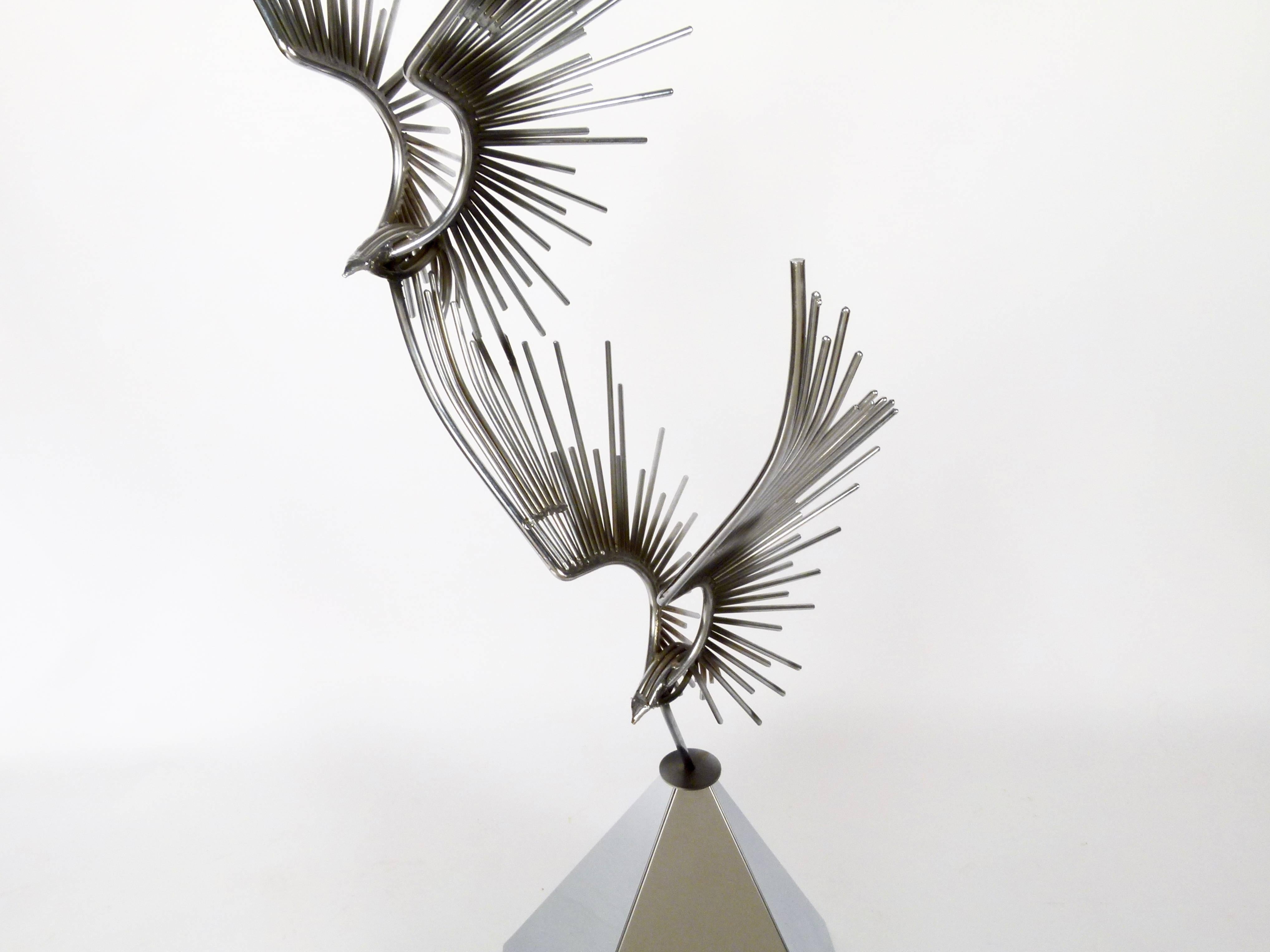 Curtis Jere' Eagles Sculpture For Sale 3