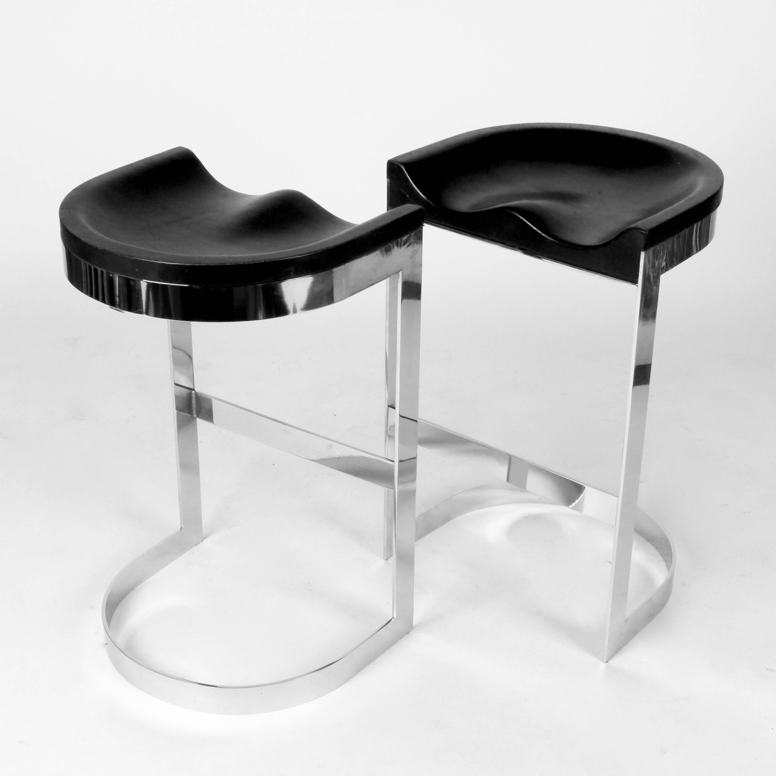 Set of Warren Bacon Stools 3