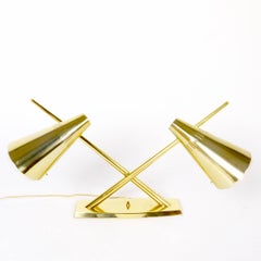 Adjustable Dual Head Desk Lamp by Laurel Lamp Co