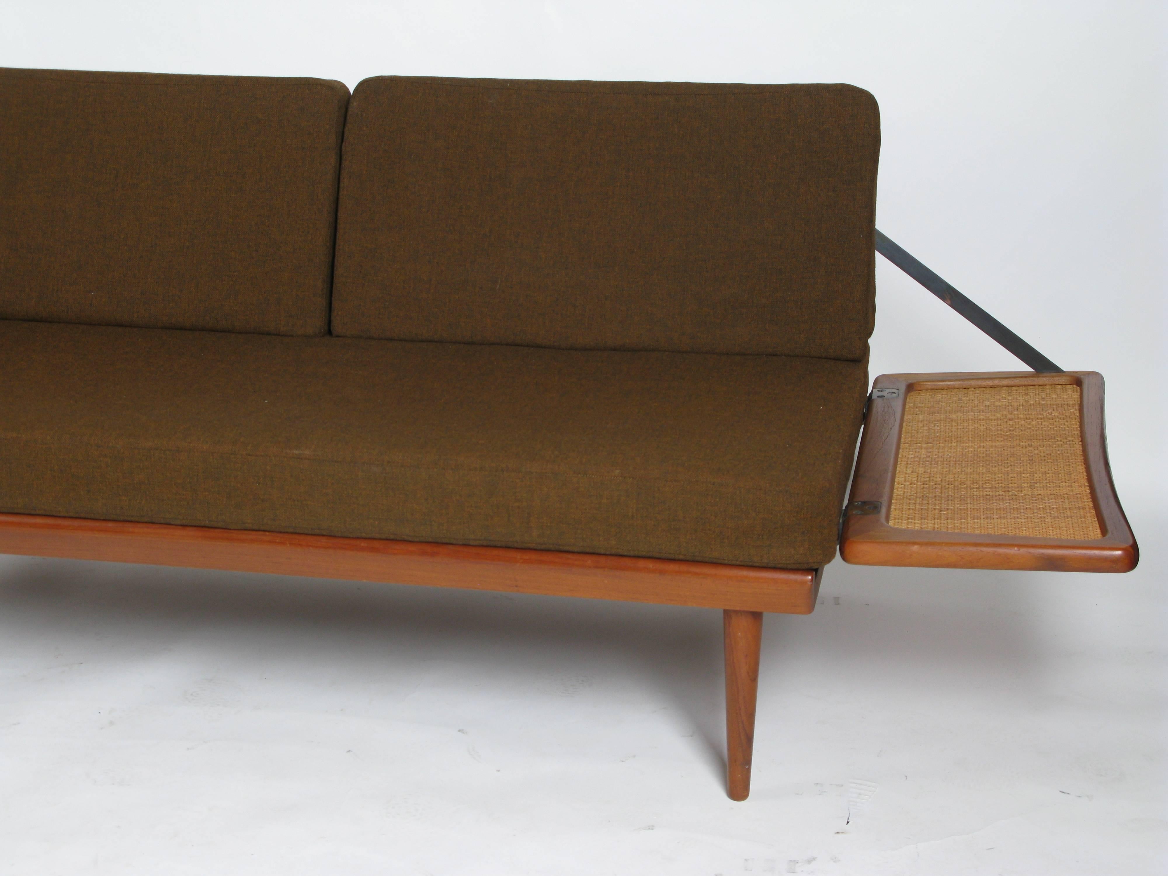 Cane Peter Hvidt Convertible Sofa Daybed in Stunning Original Condition