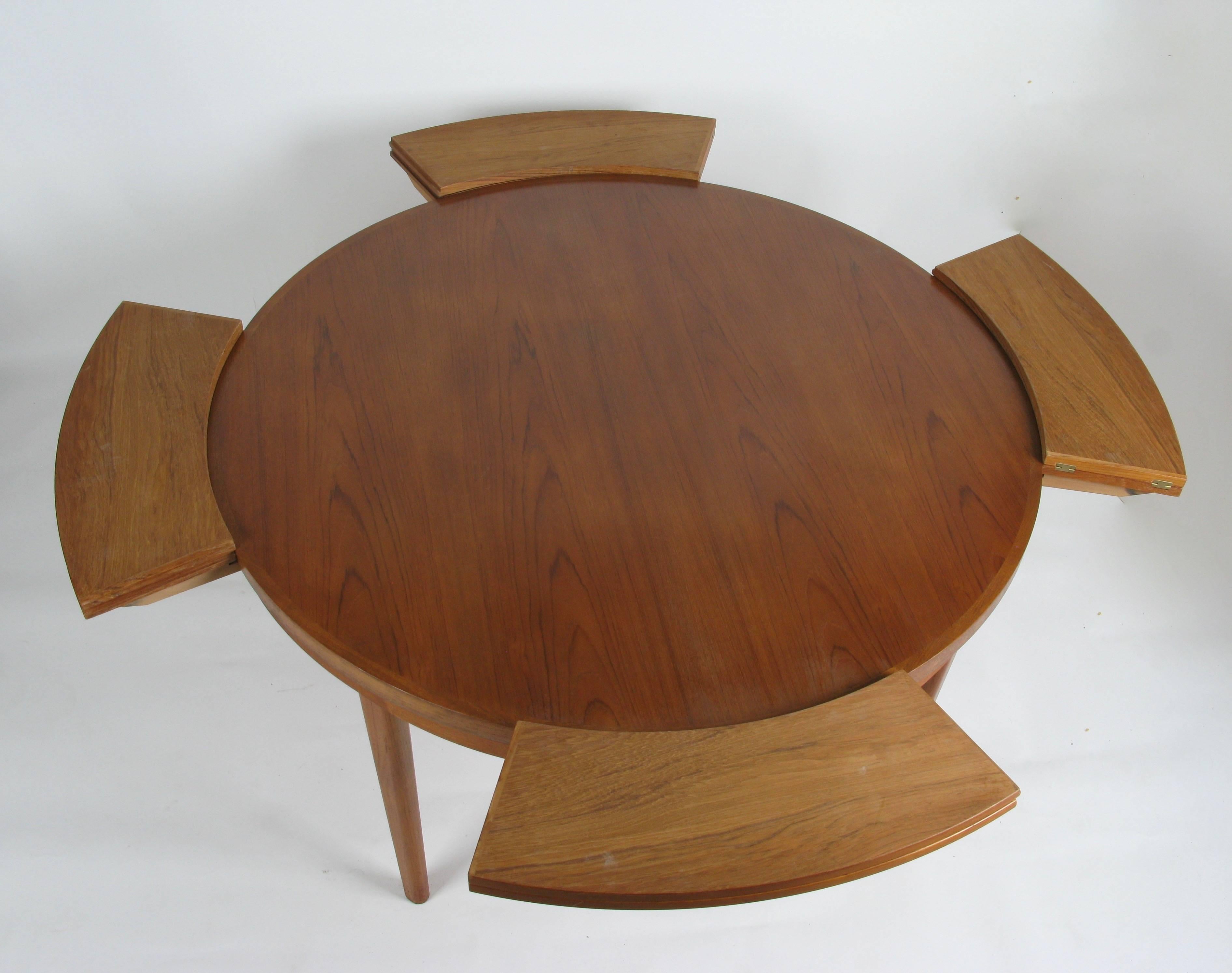 Mid-Century Modern Rare Danish Teak 