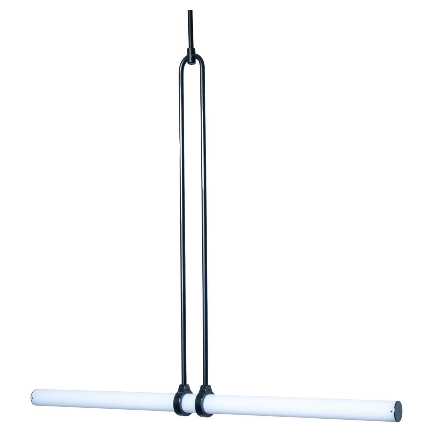 Oggetto luminoso 018 _  finitura nera in vendita