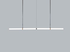 Objeto lineal Light 015 de latón