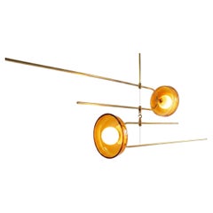 Lampadario in vetro PG033
