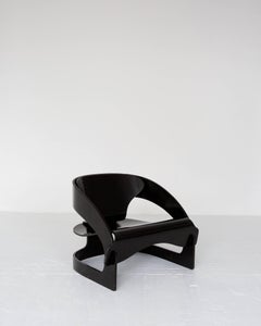 Joe Colombo Plywood Lounge Chair '4801'