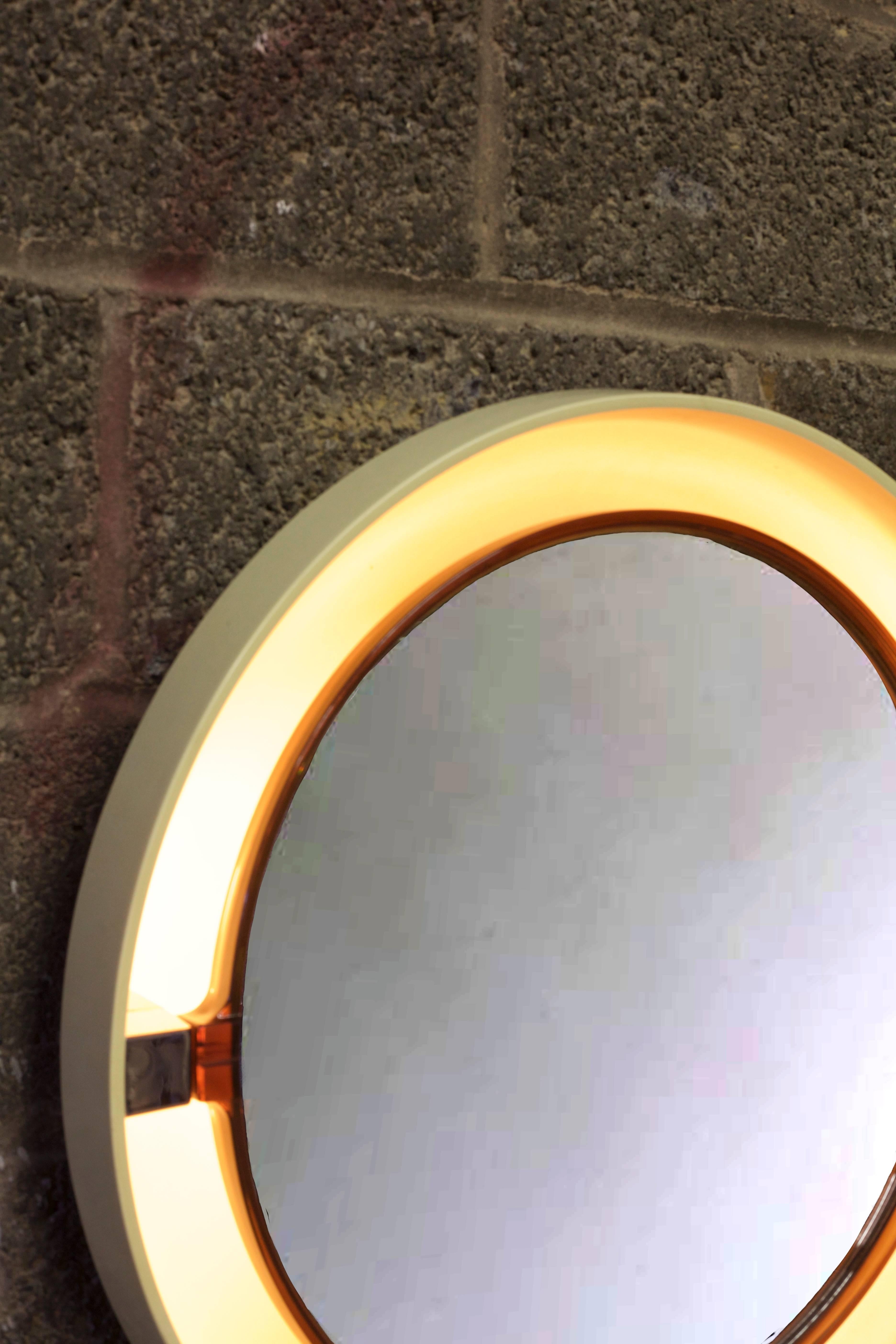 French Allibert Back-Lit Mirror