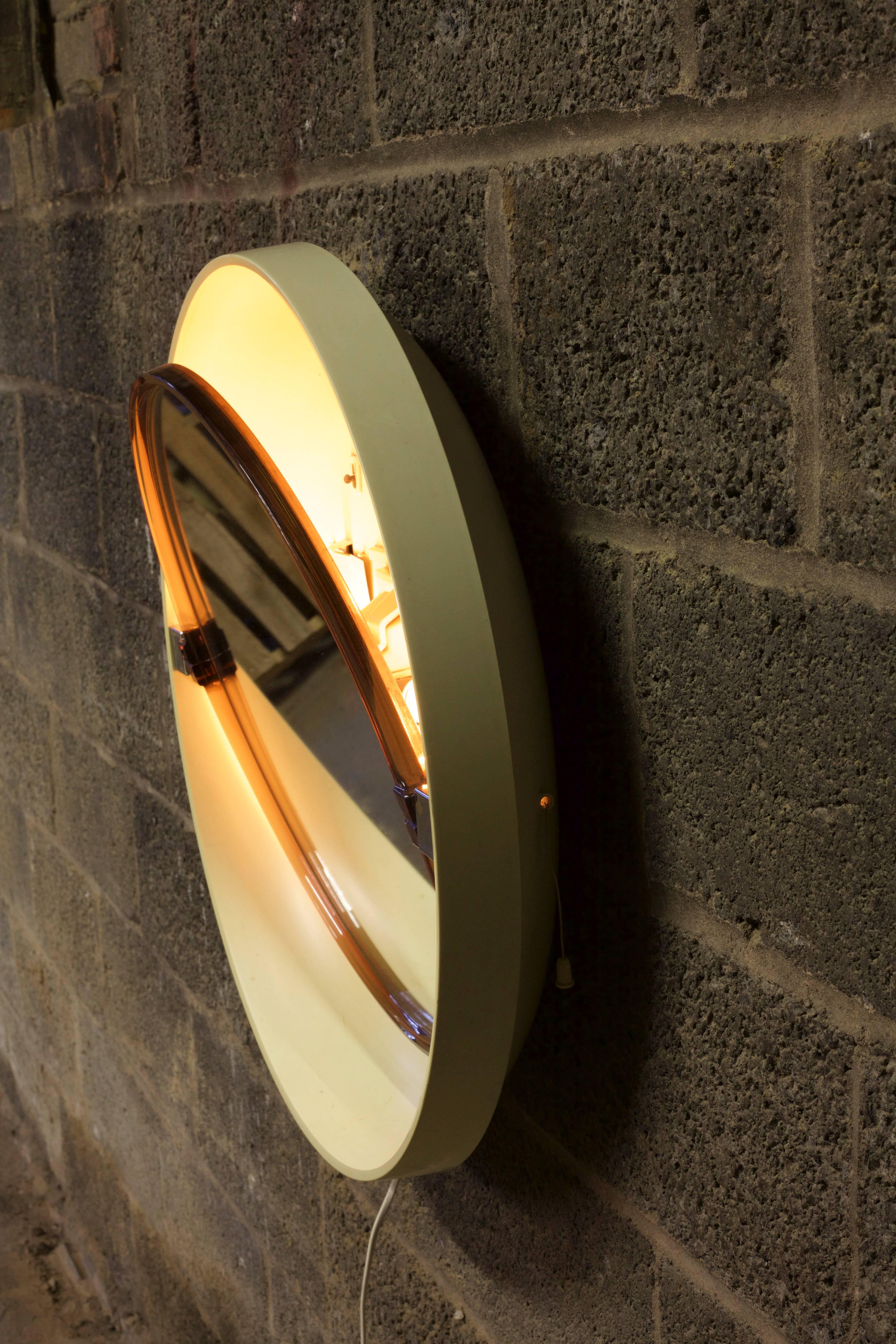 Late 20th Century Allibert Back-Lit Mirror