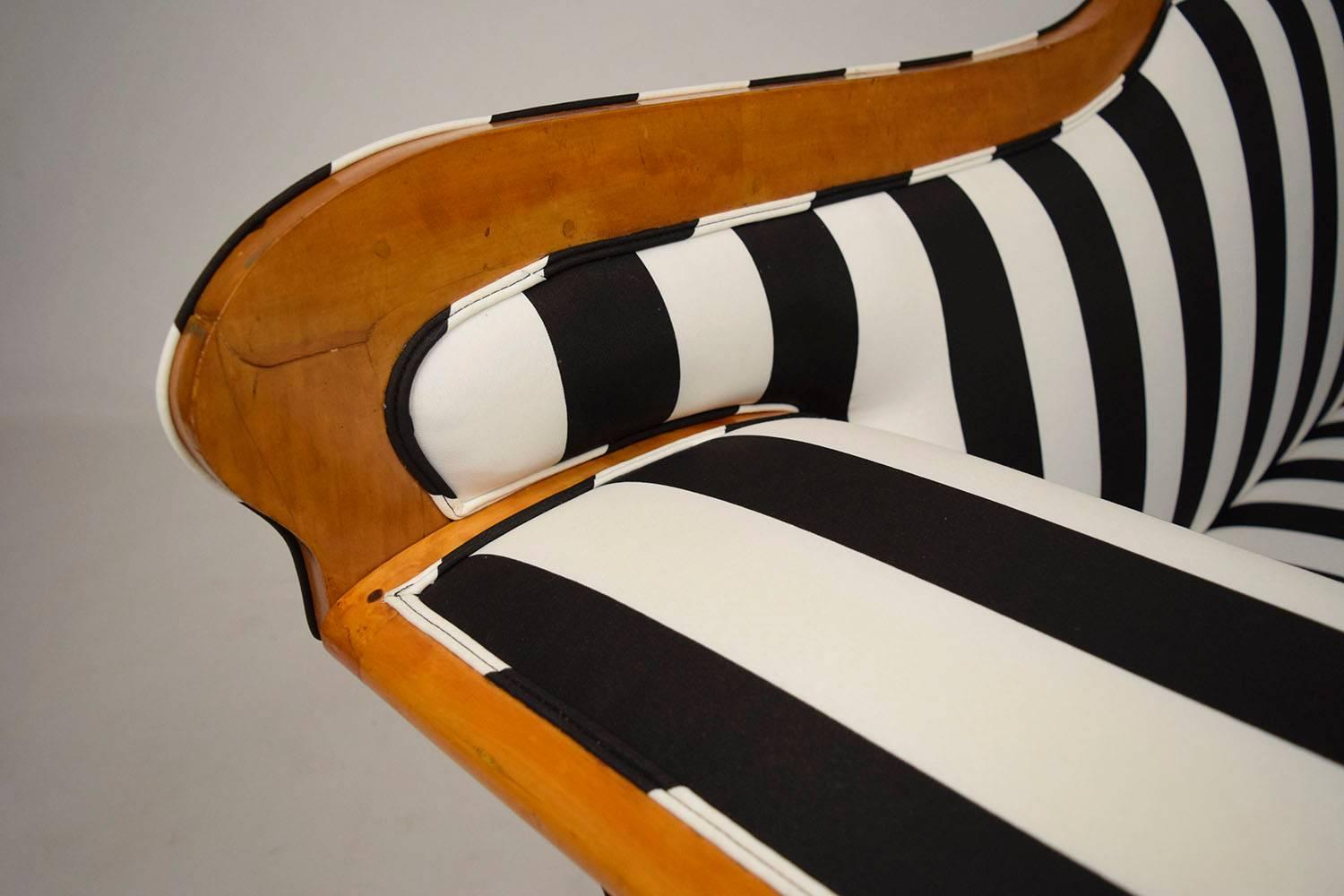 Mid-19th Century 1850's Biedermeier-style Sofa