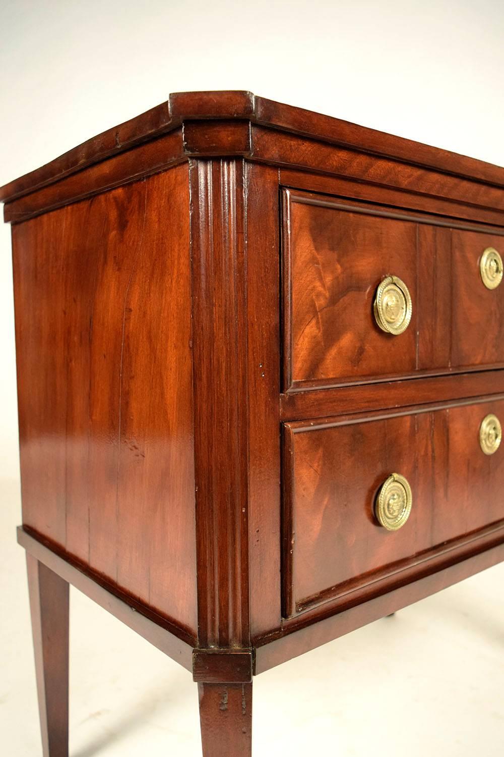 20th Century French Empire Mahogany Chest of Drawers