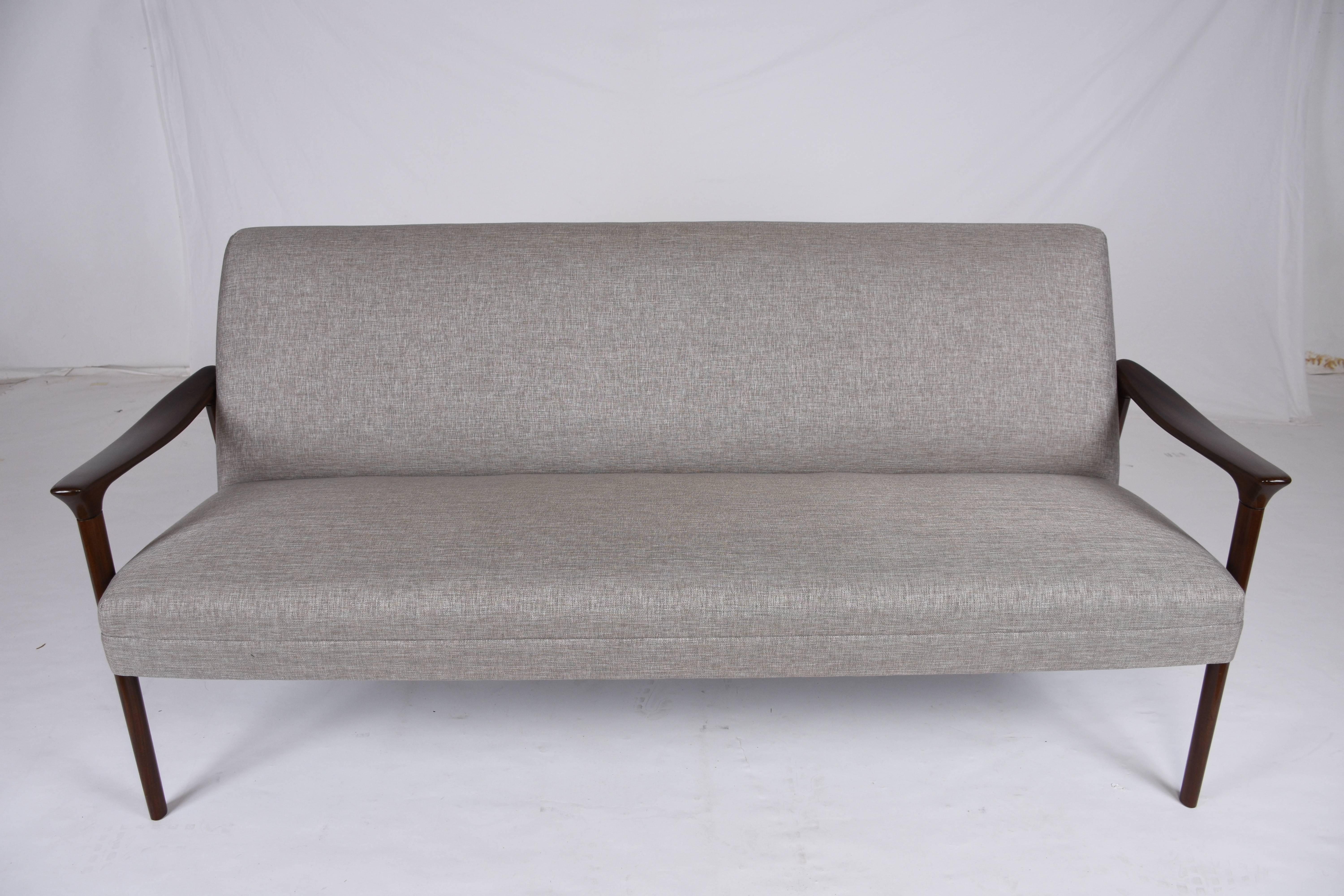 mid century danish sofa