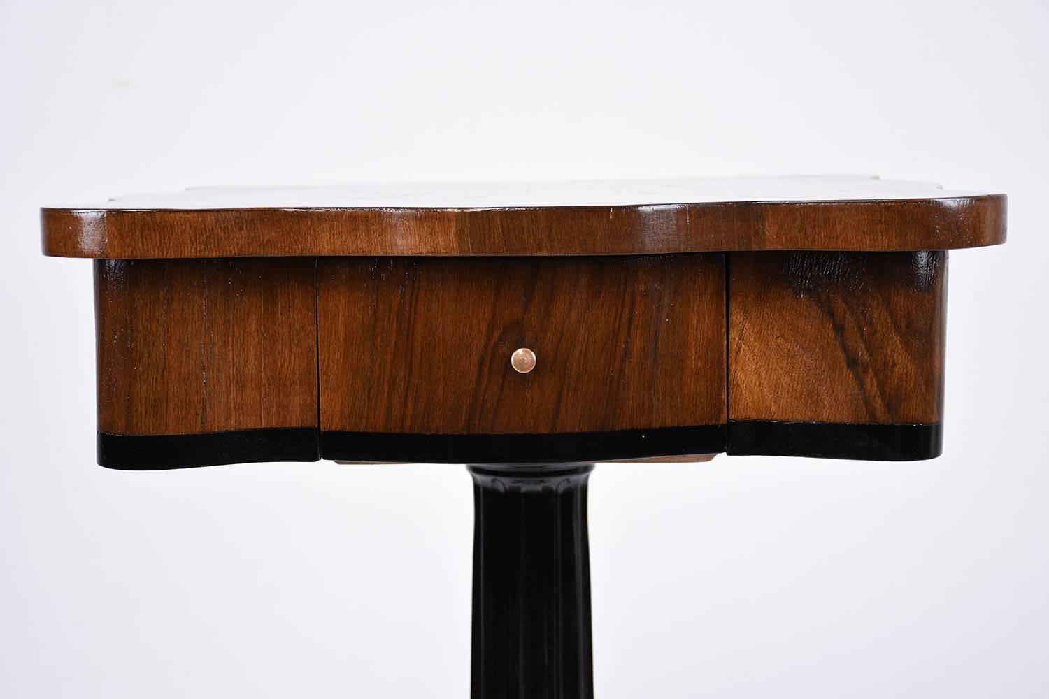 20th Century Pair of Empire-Style End Tables