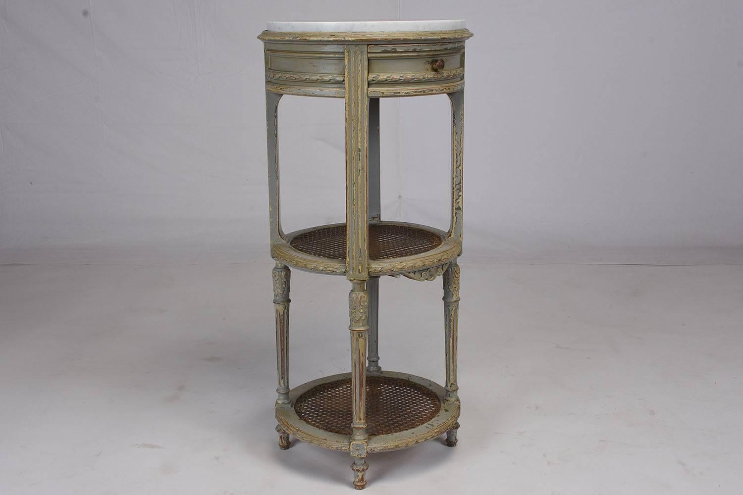 Pair of 19th Century French Louis XVI Nightstands In Excellent Condition In Los Angeles, CA