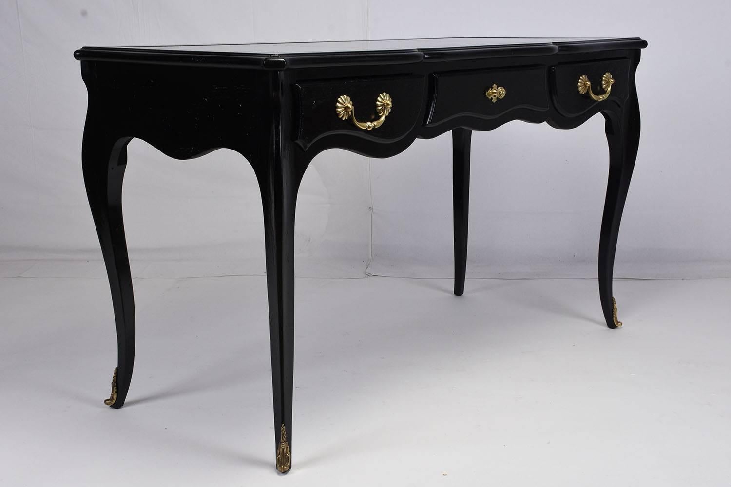 Carved Louis XV-Style Auffray Desk