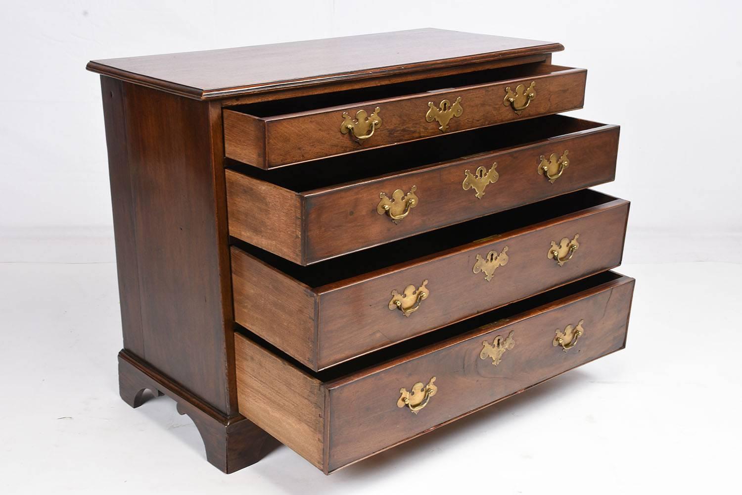 19th Century George III-Style Chest of Drawers In Excellent Condition In Los Angeles, CA