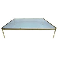 Mid-Century Chrome Coffee Table 7