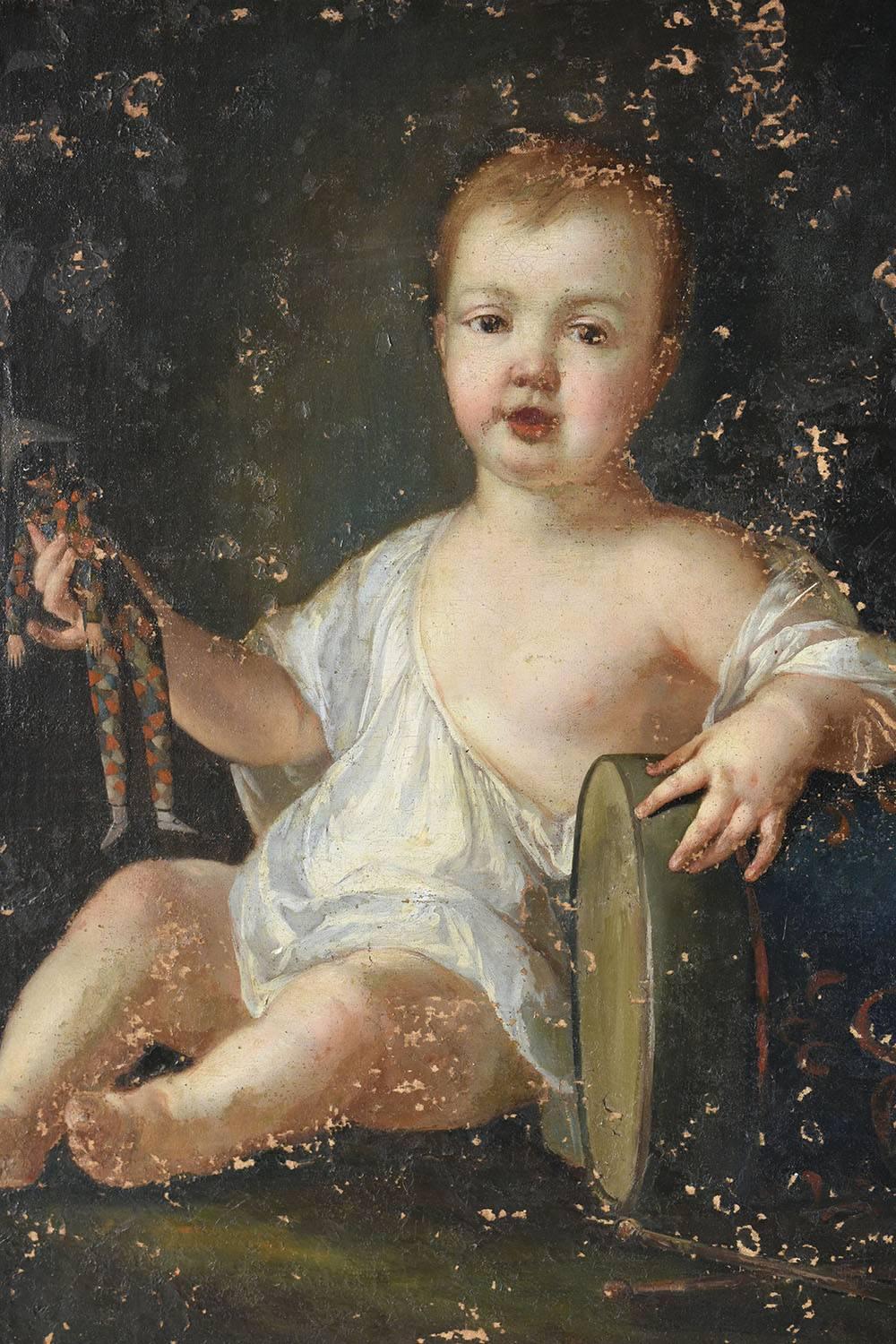 baroque baby painting