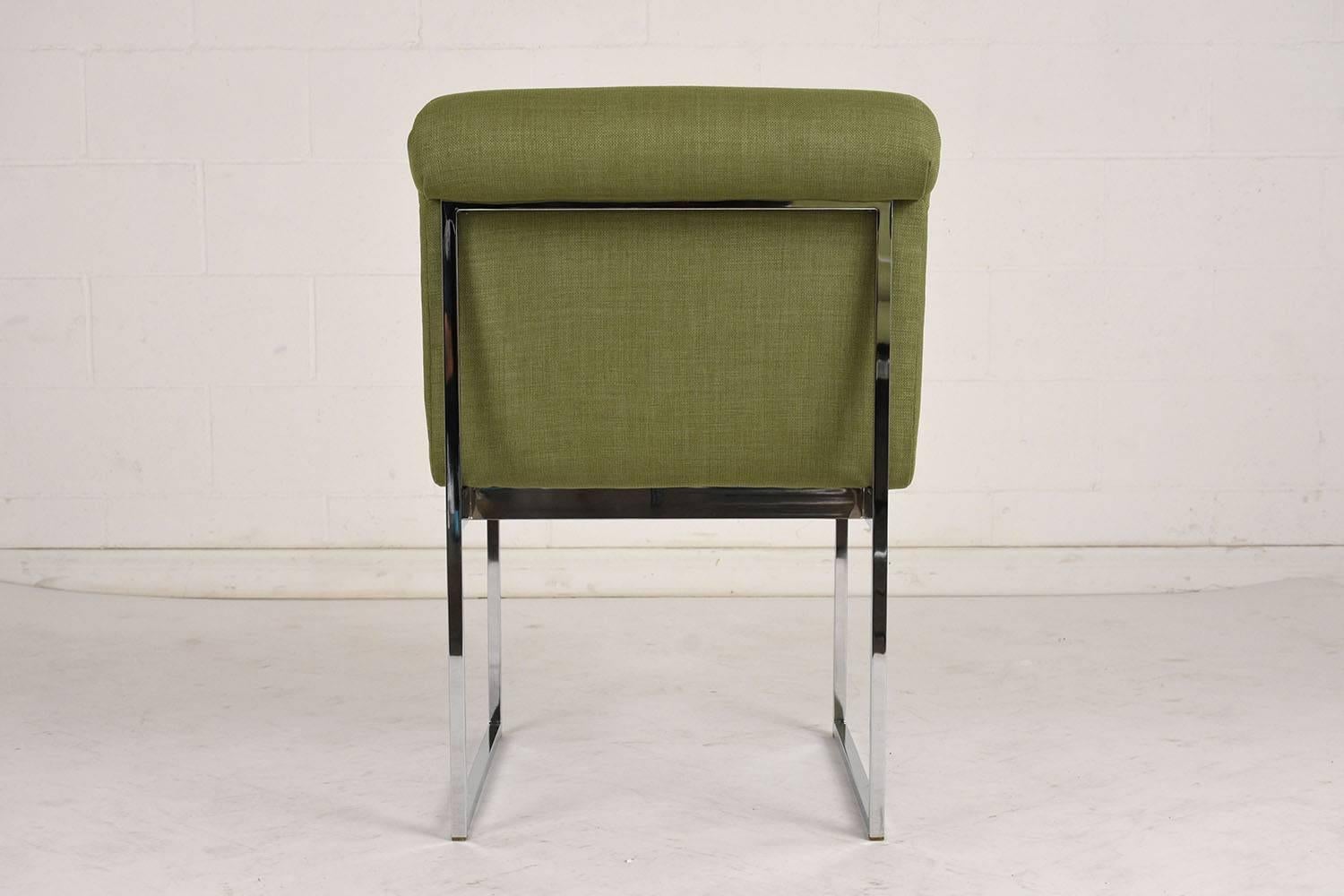 20th Century Set of Six Milo Baughman Dining Chairs