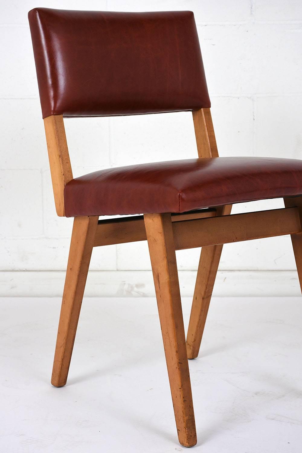 Set of Six Mid-Century Modern-Style Dining Chairs 1