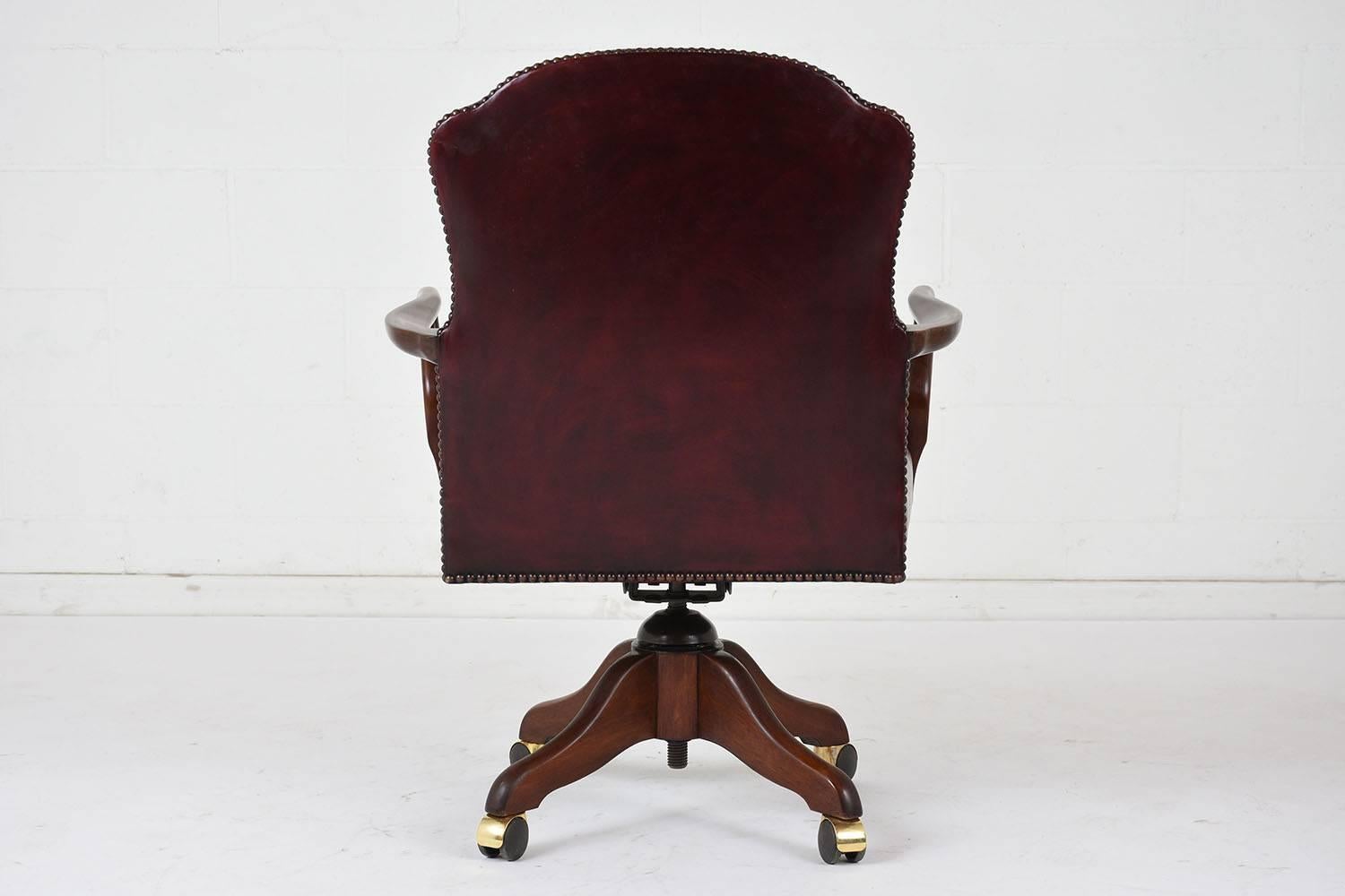 Contemporary Leather Regency Office Chair