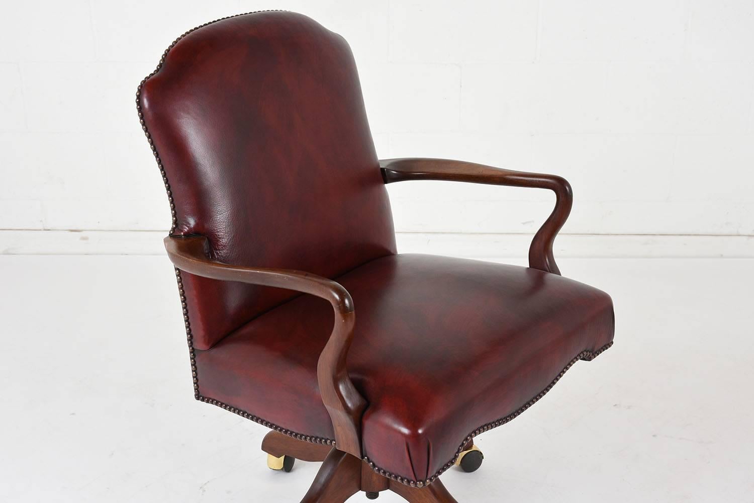 contemporary leather office chairs