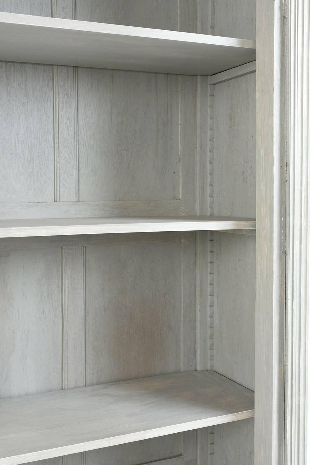 French Louis XVI-Style Painted Bookcase 3