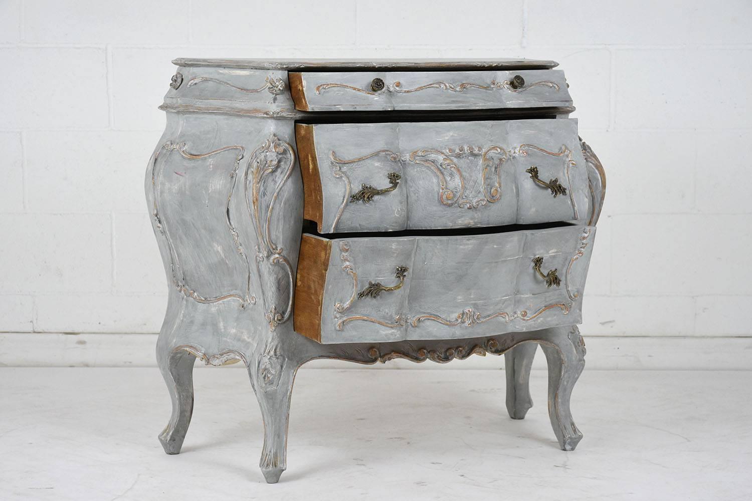 Pair of Louis XV Style Commodes In Good Condition In Los Angeles, CA