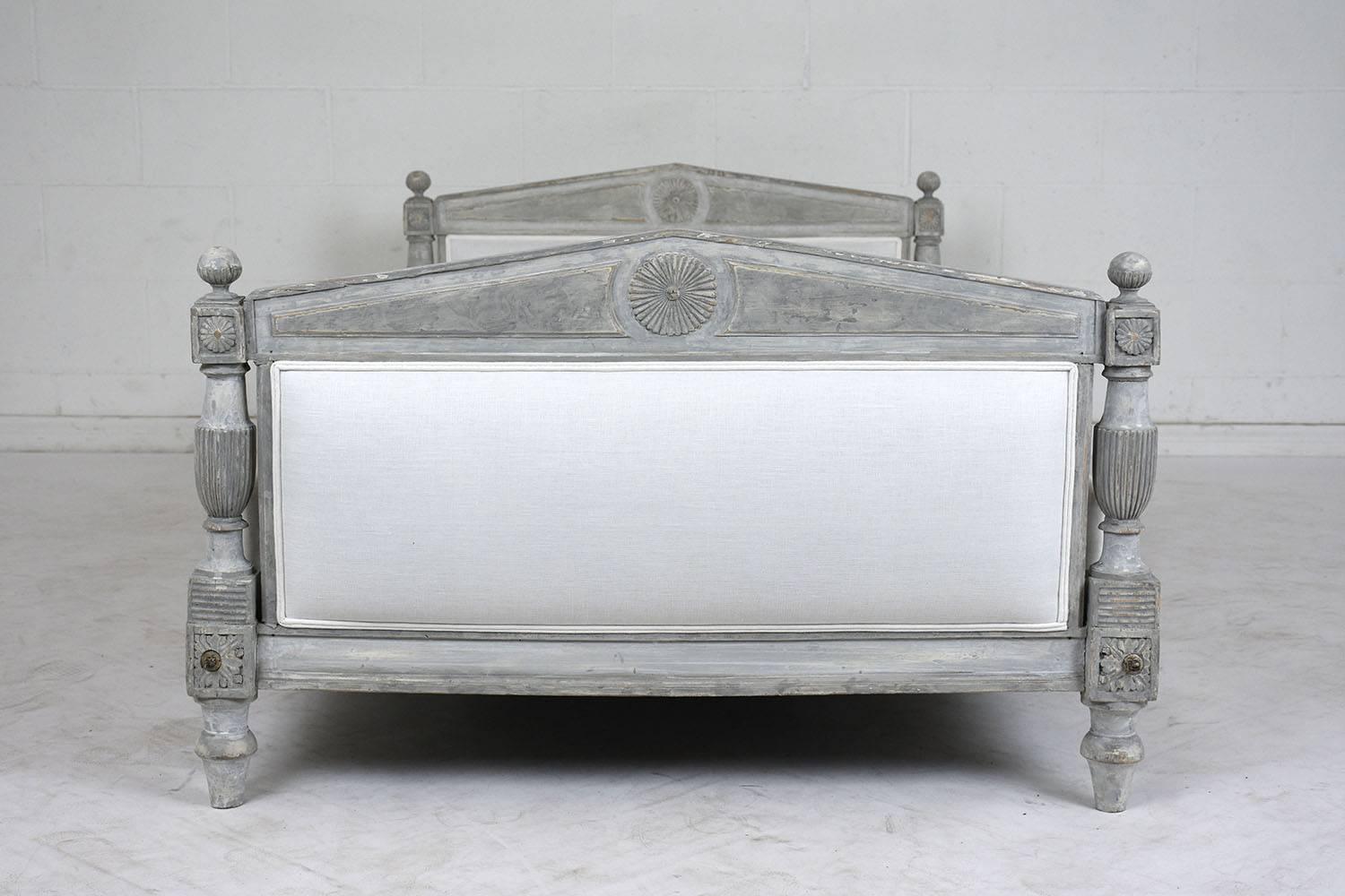 19th Century French Empire-Style Painted Daybed 1