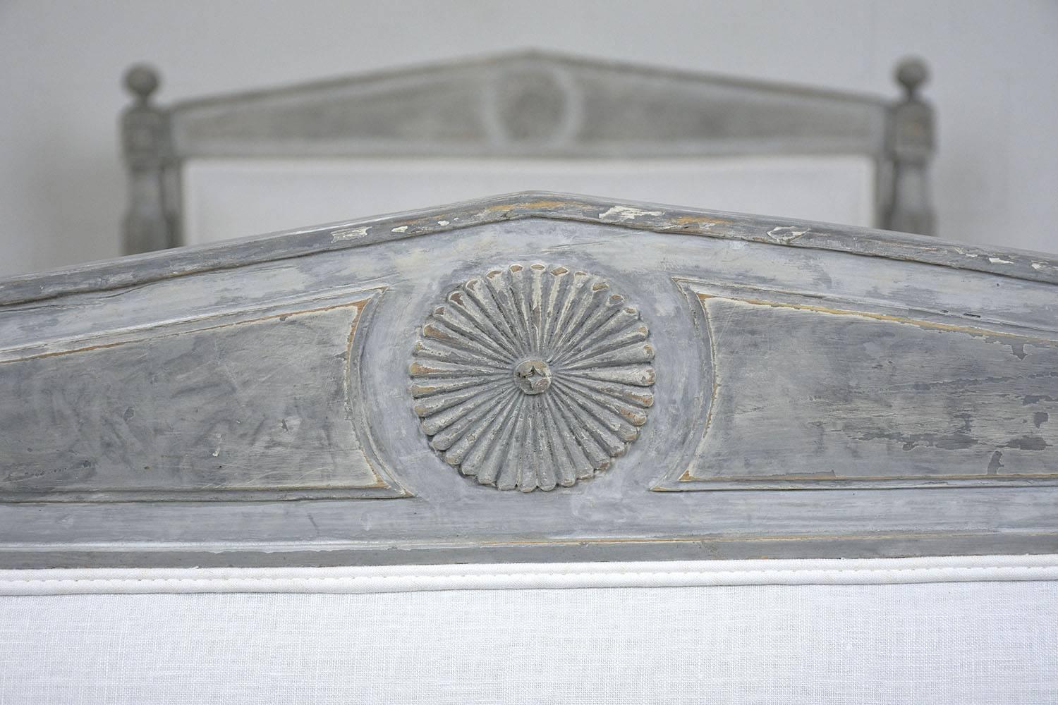 19th Century French Empire-Style Painted Daybed 4