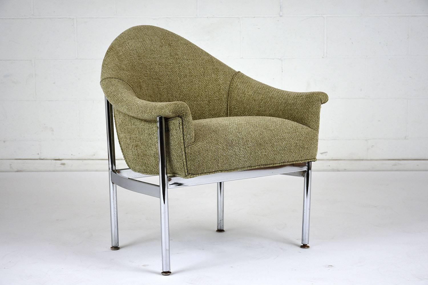 20th Century Pair of Mid-Century Modern Lounge Chairs